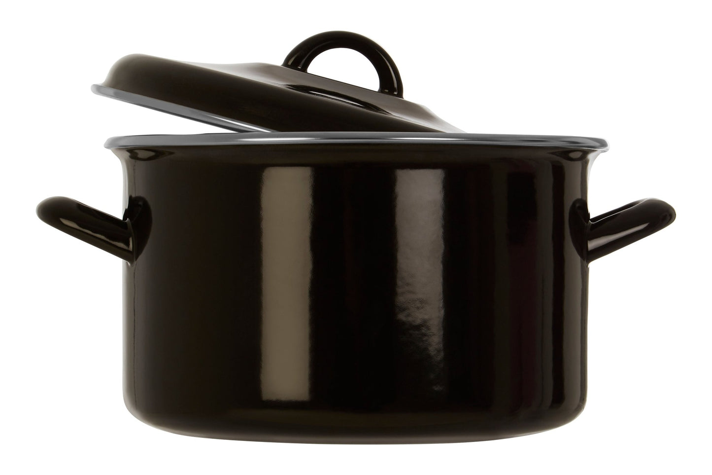 Maj Large Black Casserole Dish - Skandi London