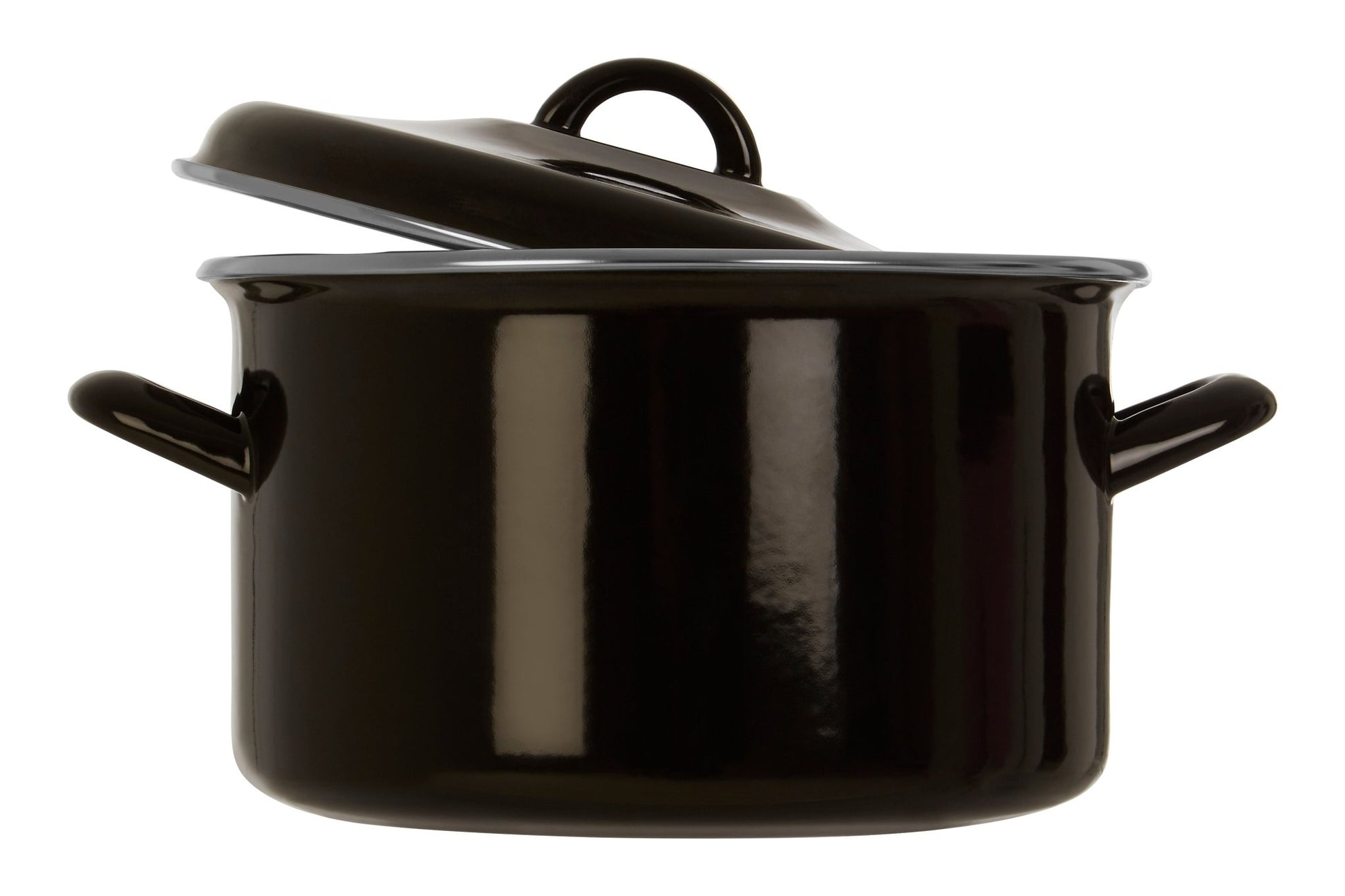 Maj Large Black Casserole Dish - Skandi London