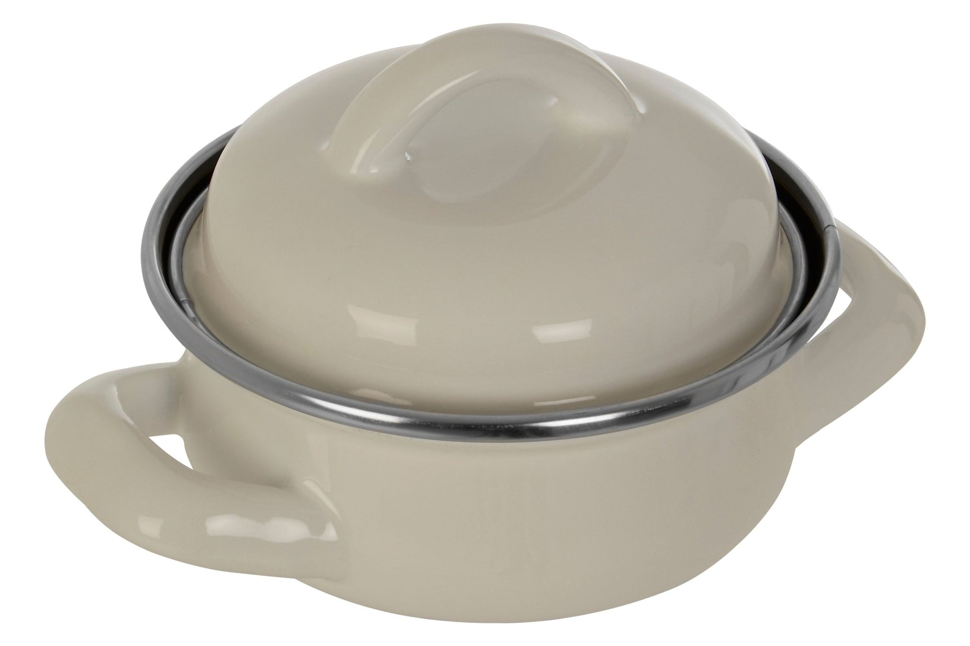 Maj 10cm Dia White Mini Casserole Dish - Skandi London