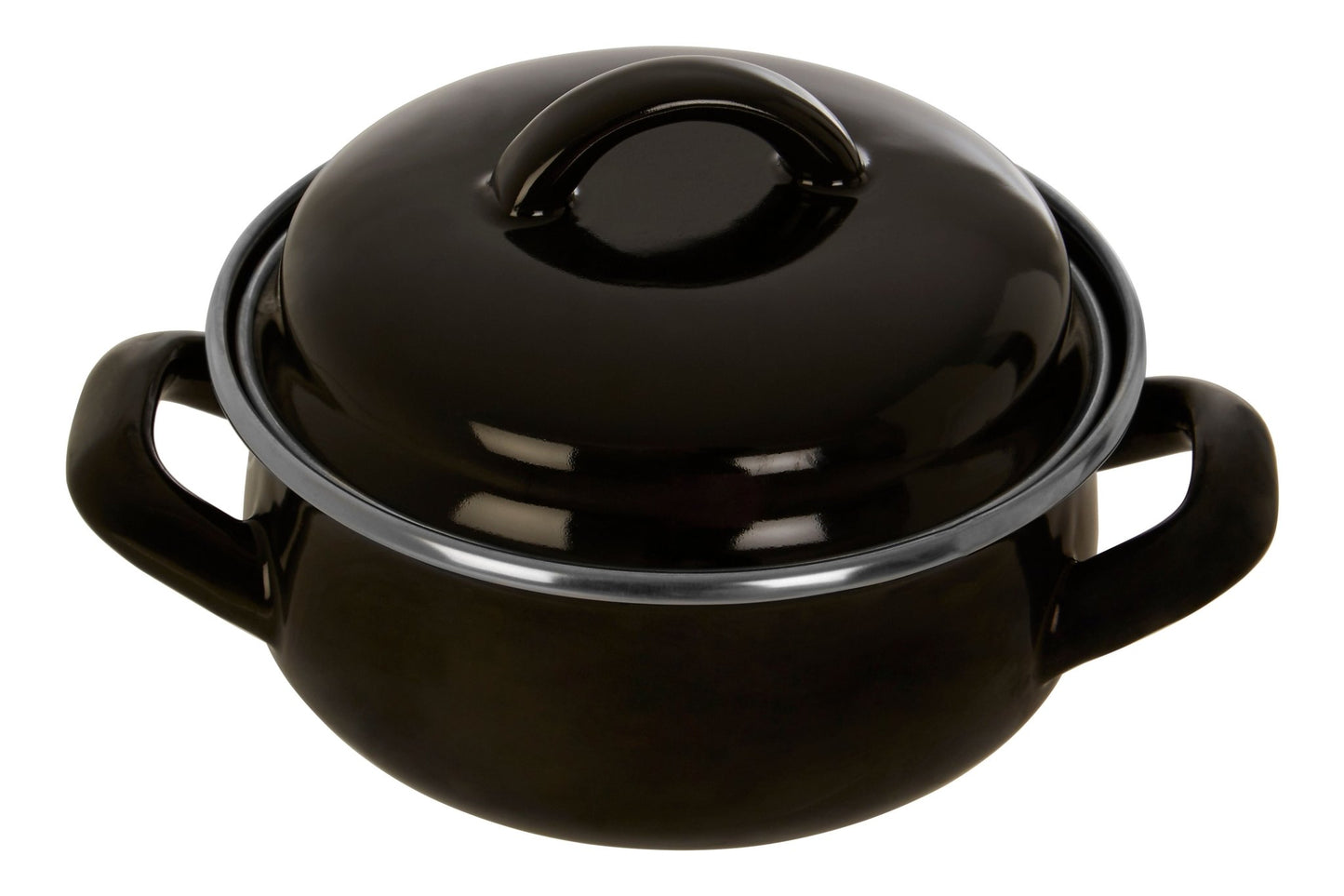 Maj 12cm Dia Black Mini Casserole Dish - Skandi London