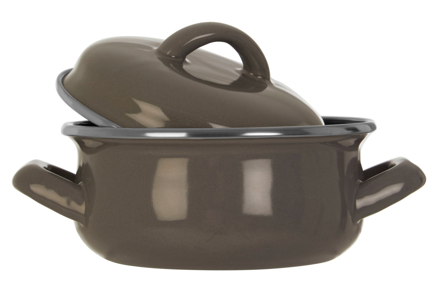 Maj 12cm Dia Grey Mini Casserole Dish - Skandi London