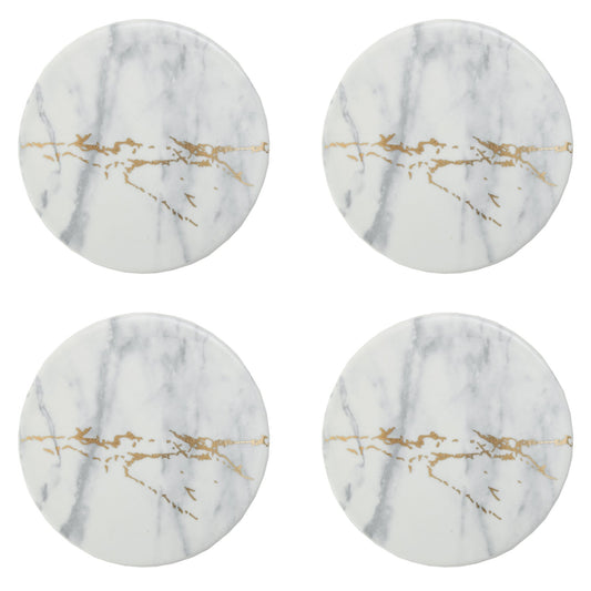 Jensen Marble Luxe Set Of 4 Coasters - Skandi London