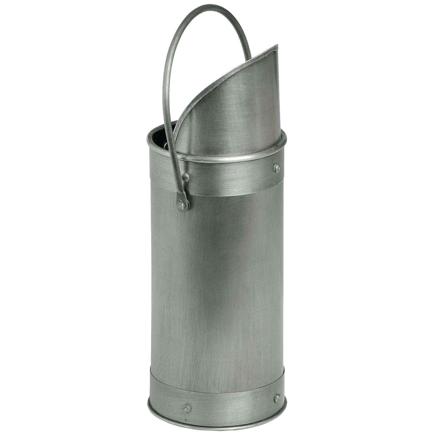 Skandi London Antique Pewter Match Holder With 60 Matches - Skandi London