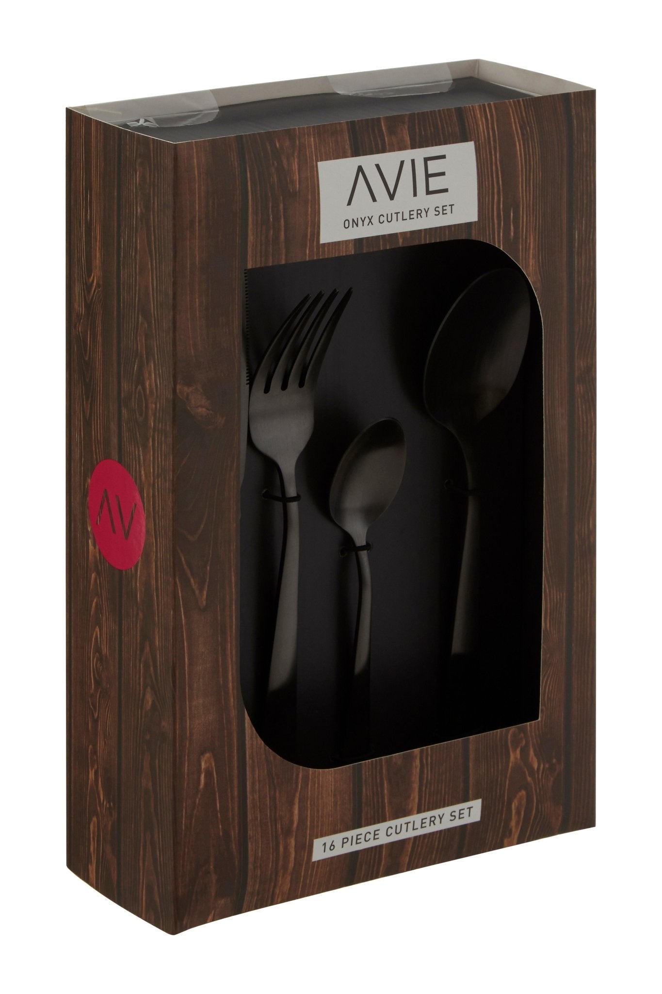 Asmund 16 Piece Onyx Cutlery Set - Skandi London