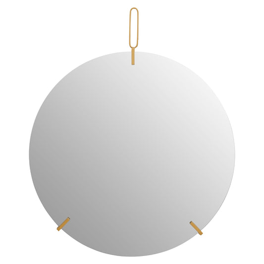 Kaia Wall Mirror With Hanging Loop - Skandi London