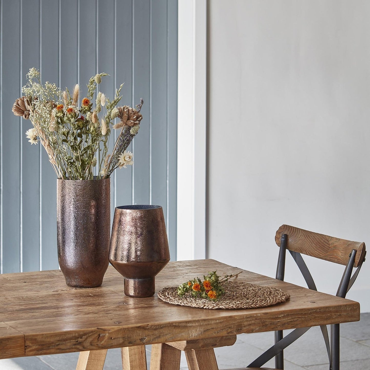 Avald Bronze Tall Vase Tall - Tall - Skandi London