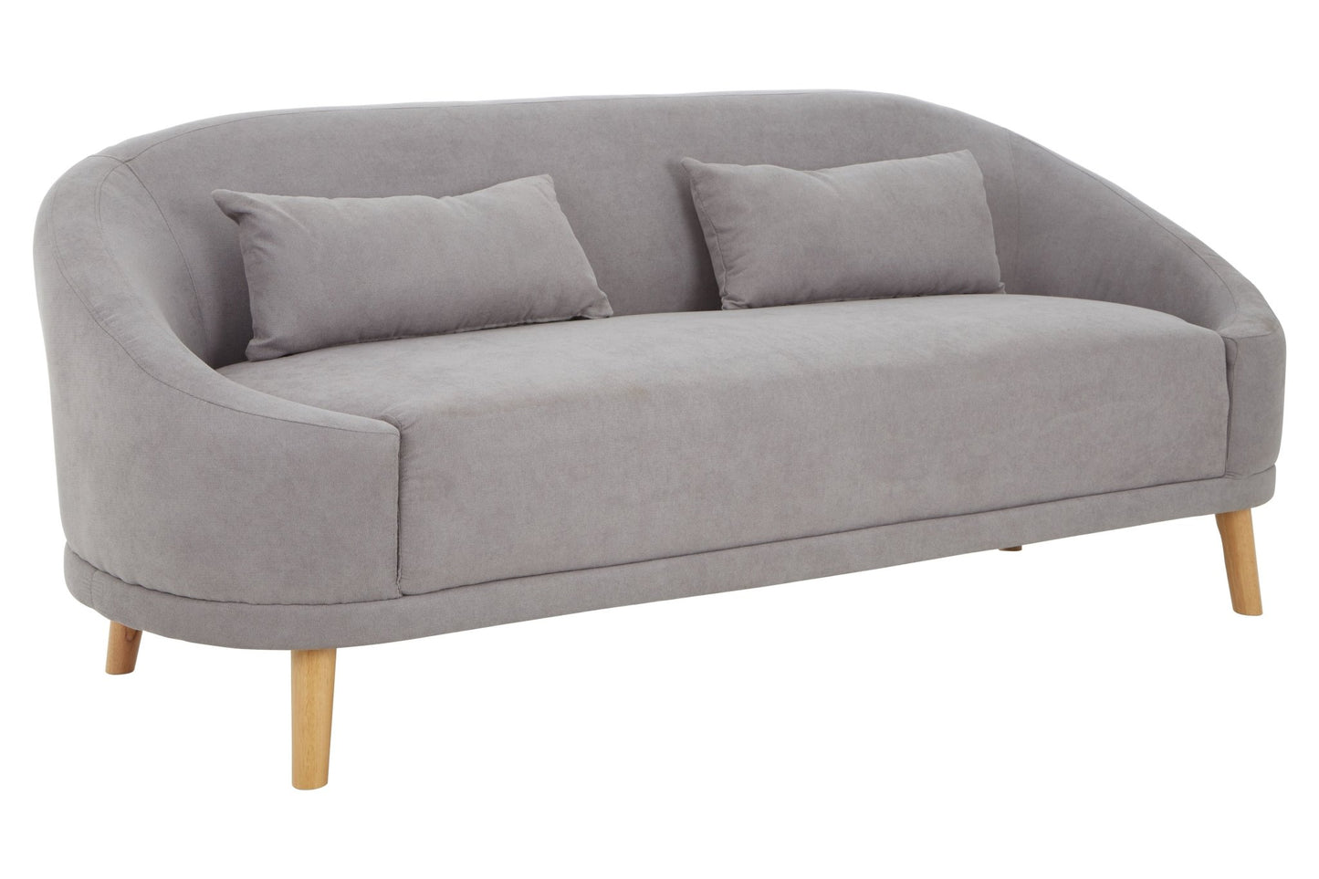 Fritha Grey Linen Sofa - Skandi London
