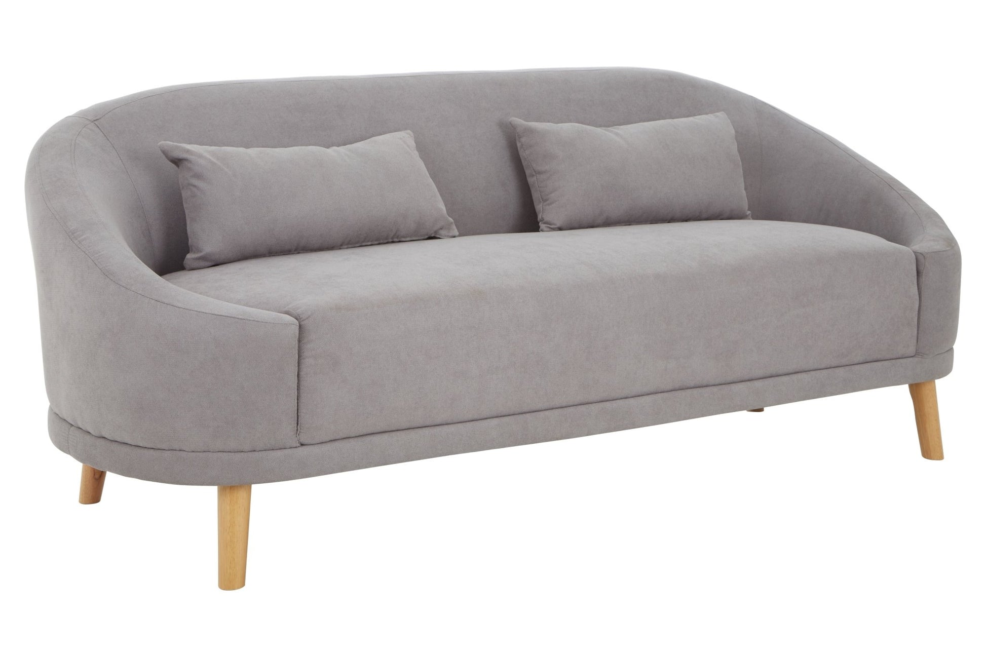 Fritha Grey Linen Sofa - Skandi London