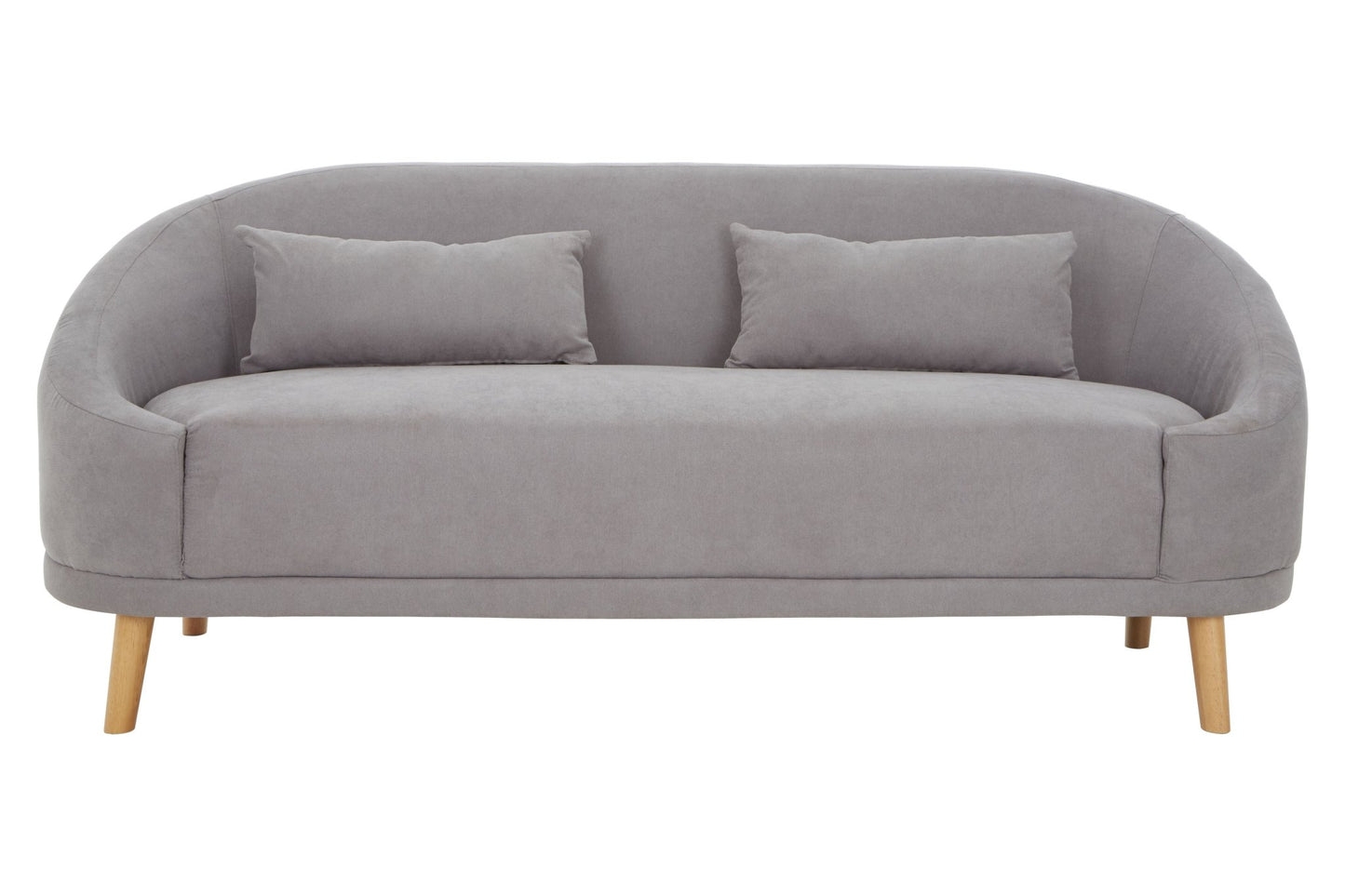 Fritha Grey Linen Sofa - Skandi London