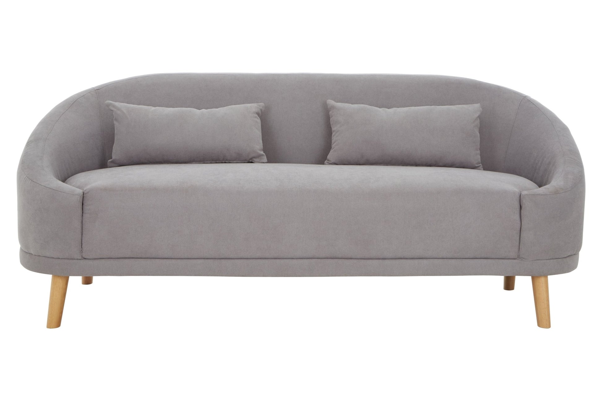 Fritha Grey Linen Sofa - Skandi London