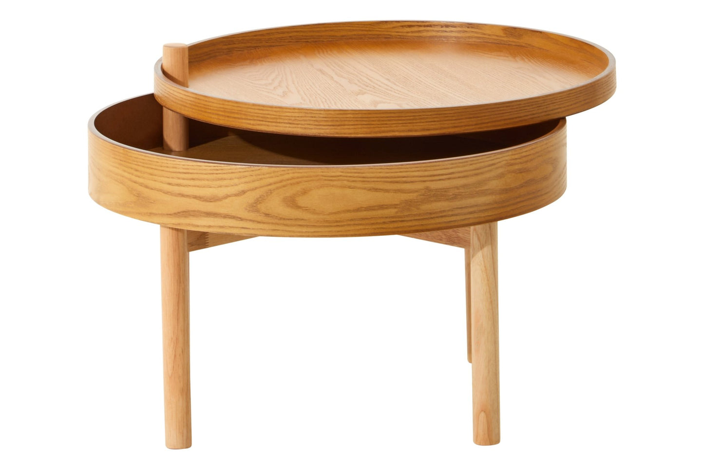 Roscoe Revolving Top Side Table - Skandi London