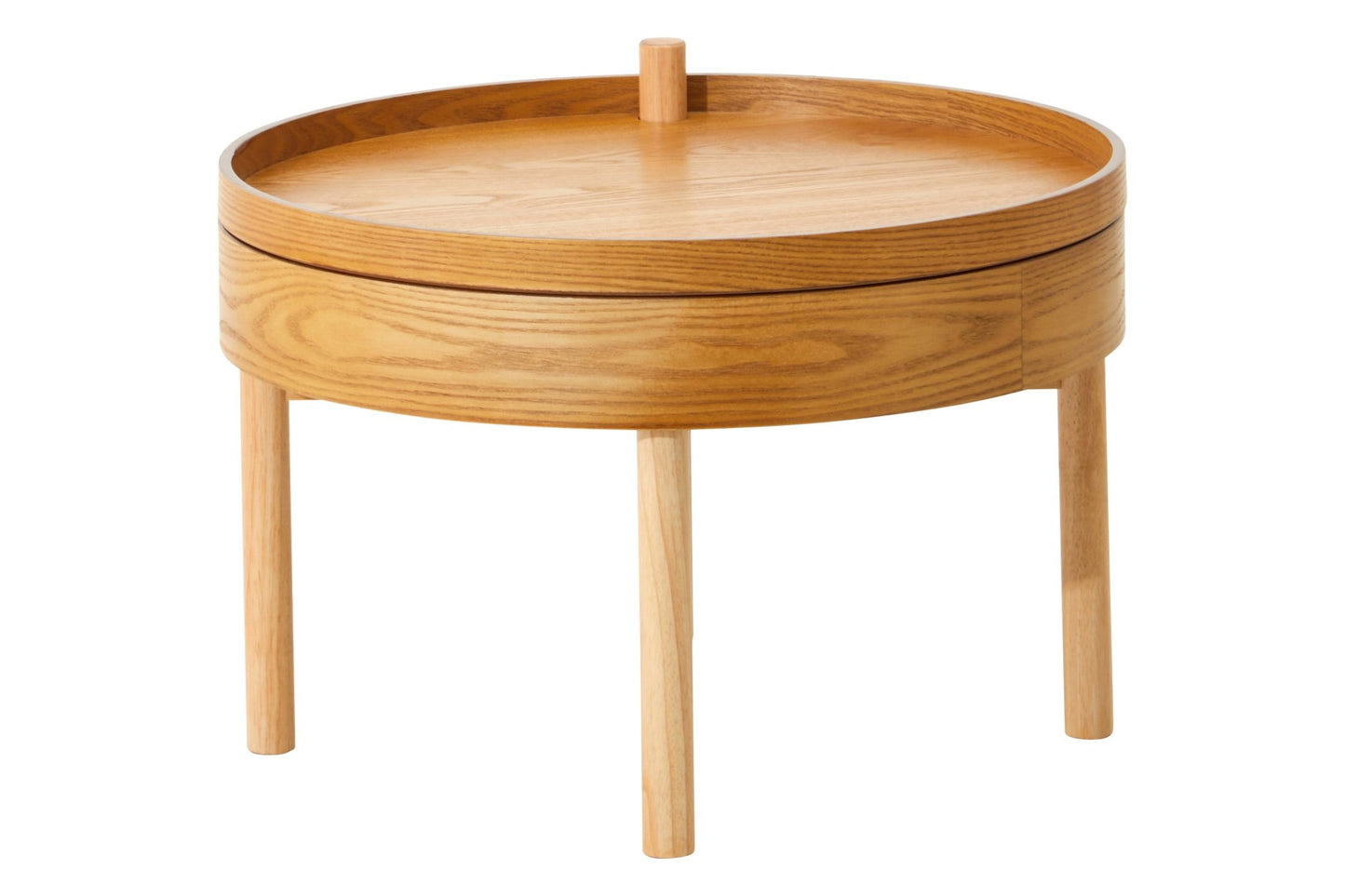 Roscoe Revolving Top Side Table - Skandi London