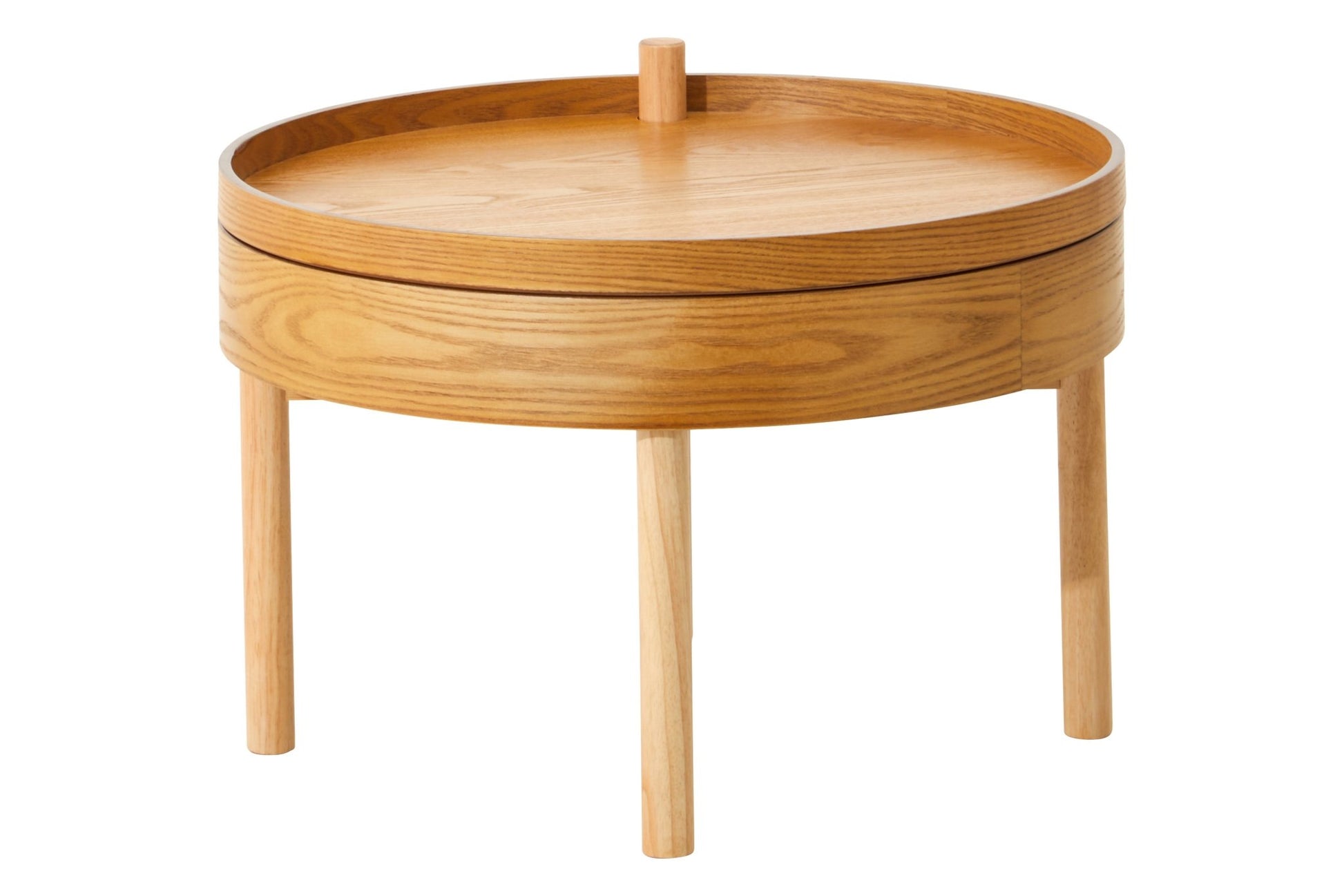 Roscoe Revolving Top Side Table - Skandi London