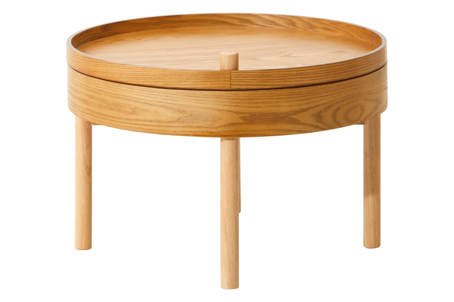 Roscoe Revolving Top Side Table - Skandi London