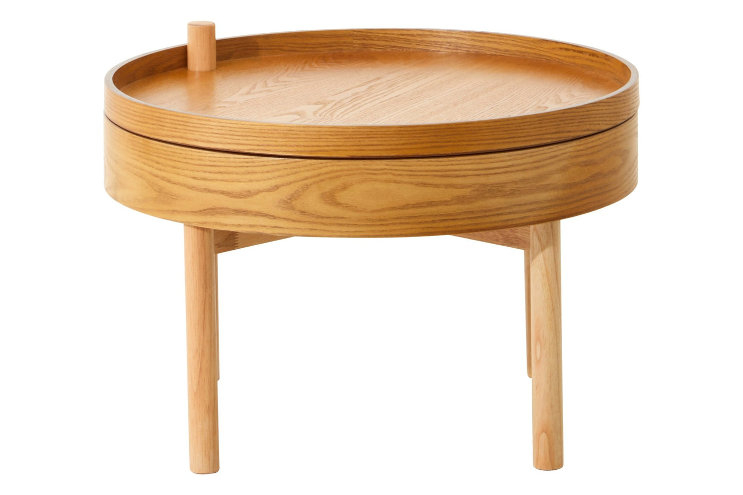 Roscoe Revolving Top Side Table - Skandi London
