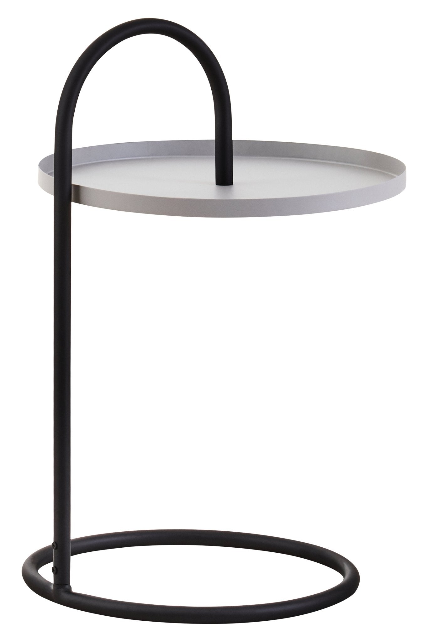 Rica Grey And Black Hanging Top Side Table - Skandi London