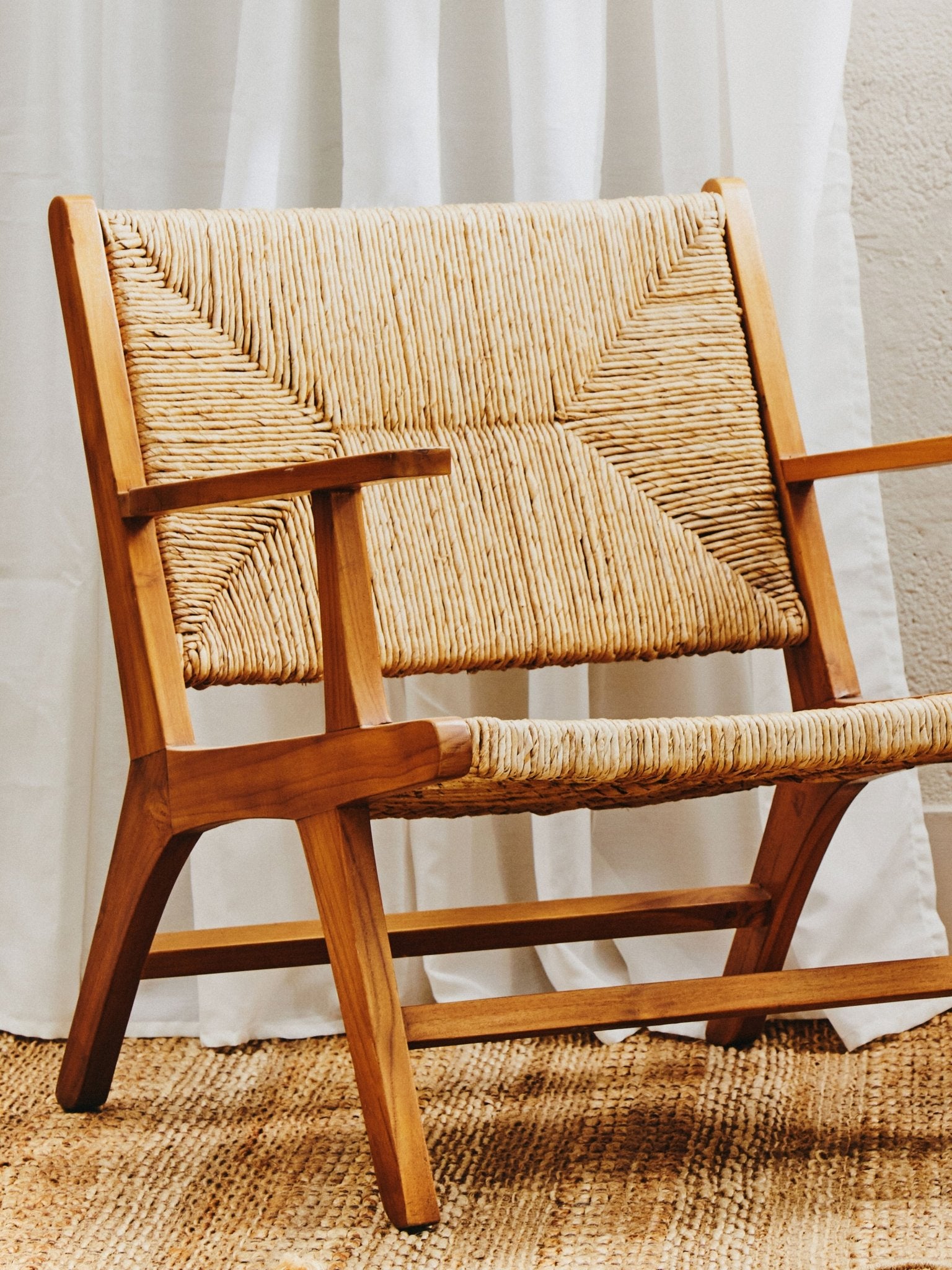 Ivar Natural Rattan Armchair - Skandi London