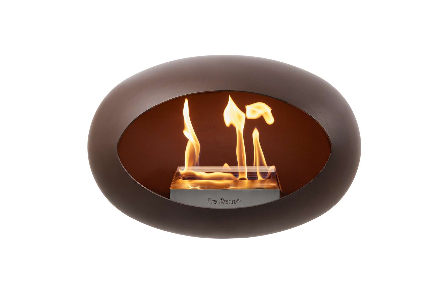 Le Feu - Dome Ground High - Mocca + Steel + Smoked Oak + Steel - Skandi London