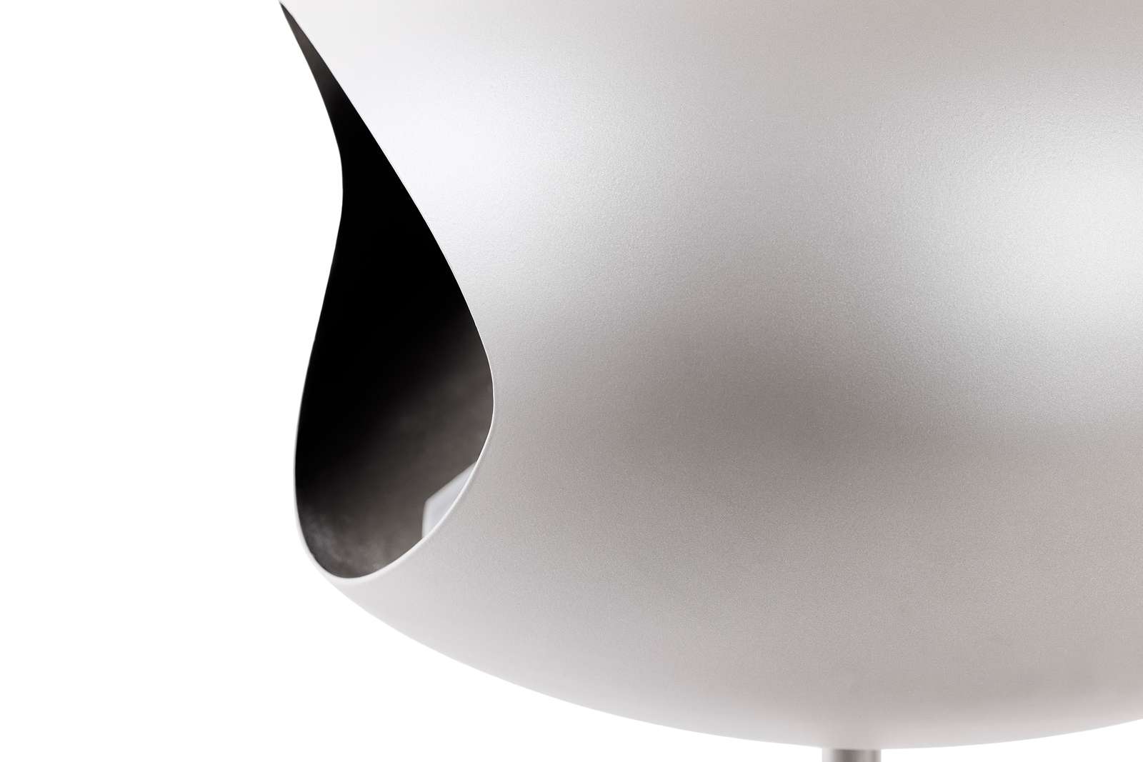 Le Feu - Dome Ground High - White + Black + Smoked Oak + Steel - Skandi London