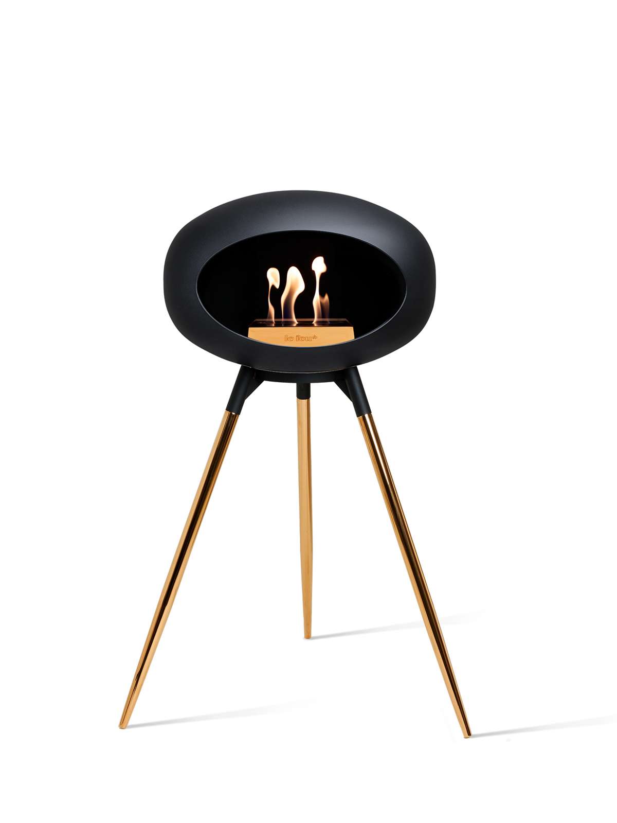 Le Feu - Dome Ground High - Black + Black + Rosegold + Rosegold - Skandi London