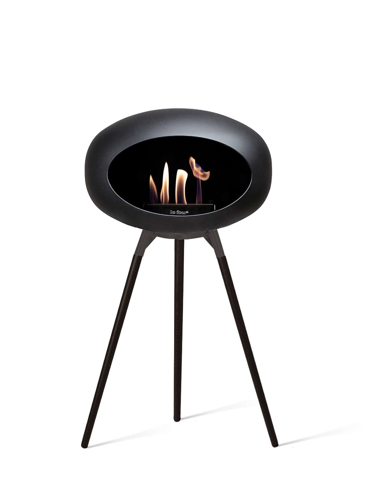 Le Feu - Dome Ground High - Black + Black + Black + Steel - Skandi London