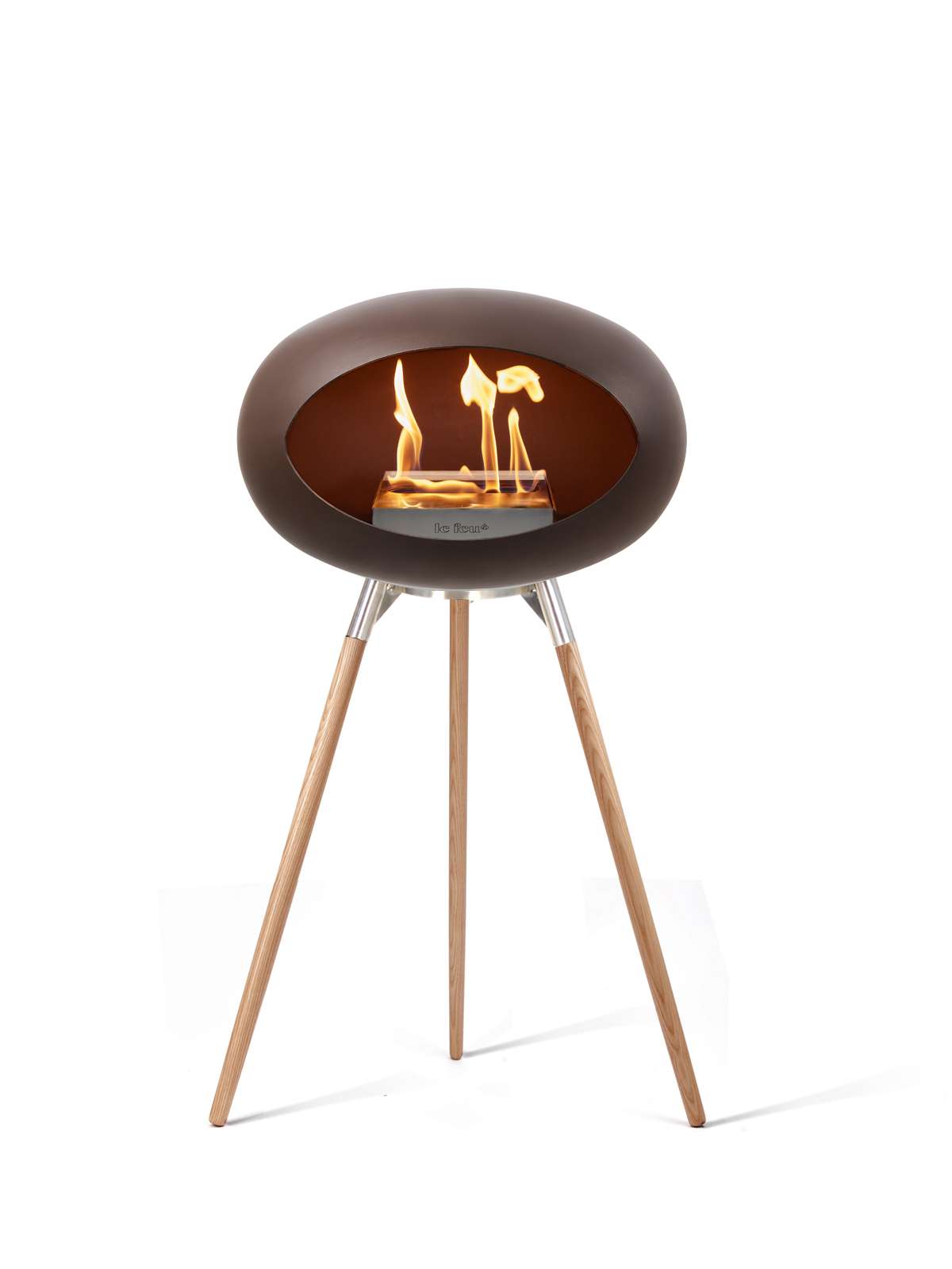 Le Feu - Dome Ground High - Mocca + Steel + Soaptreated Oak + Steel - Skandi London