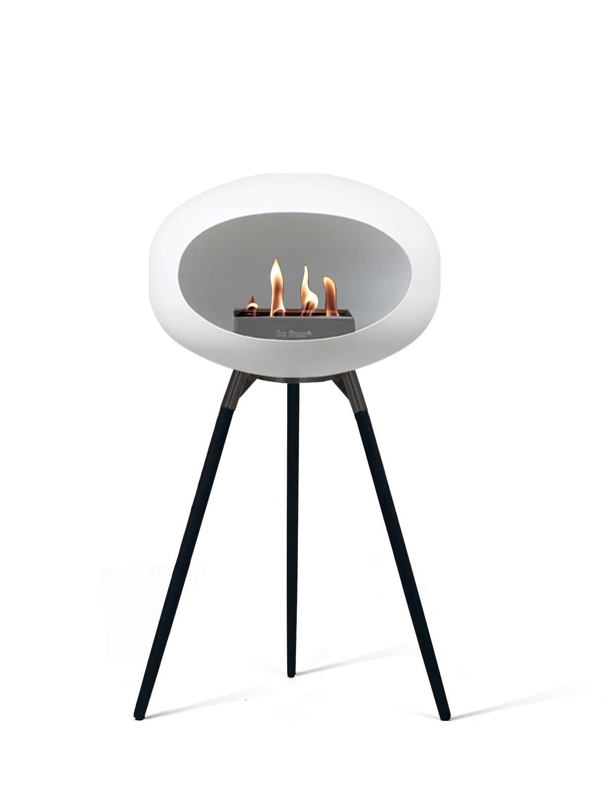 Le Feu - Dome Ground High - White + Black + Black + Steel - Skandi London