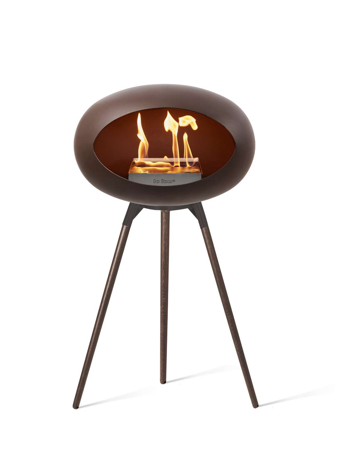 Le Feu - Dome Ground High - Mocca + Black + Smoked Oak + Steel - Skandi London