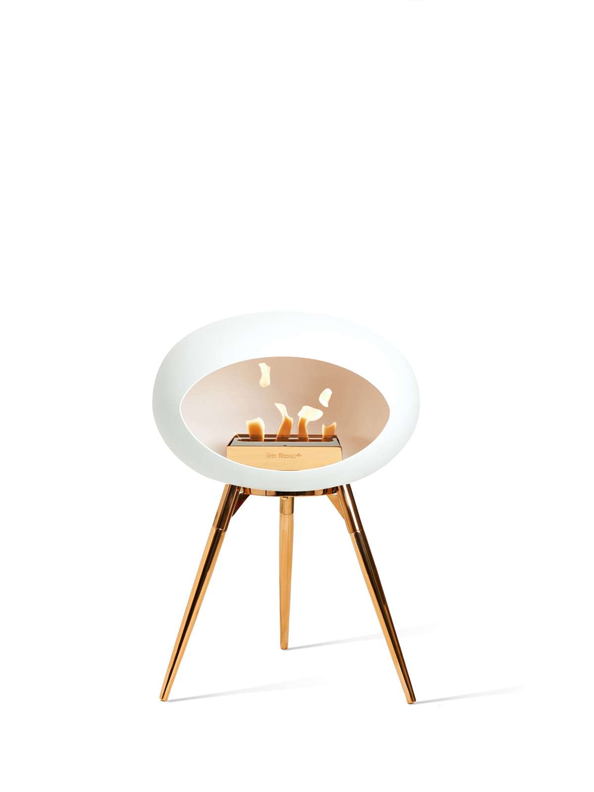 Le Feu - Dome Ground Low - White + Rosegold + Rosegold + Rosegold - Skandi London