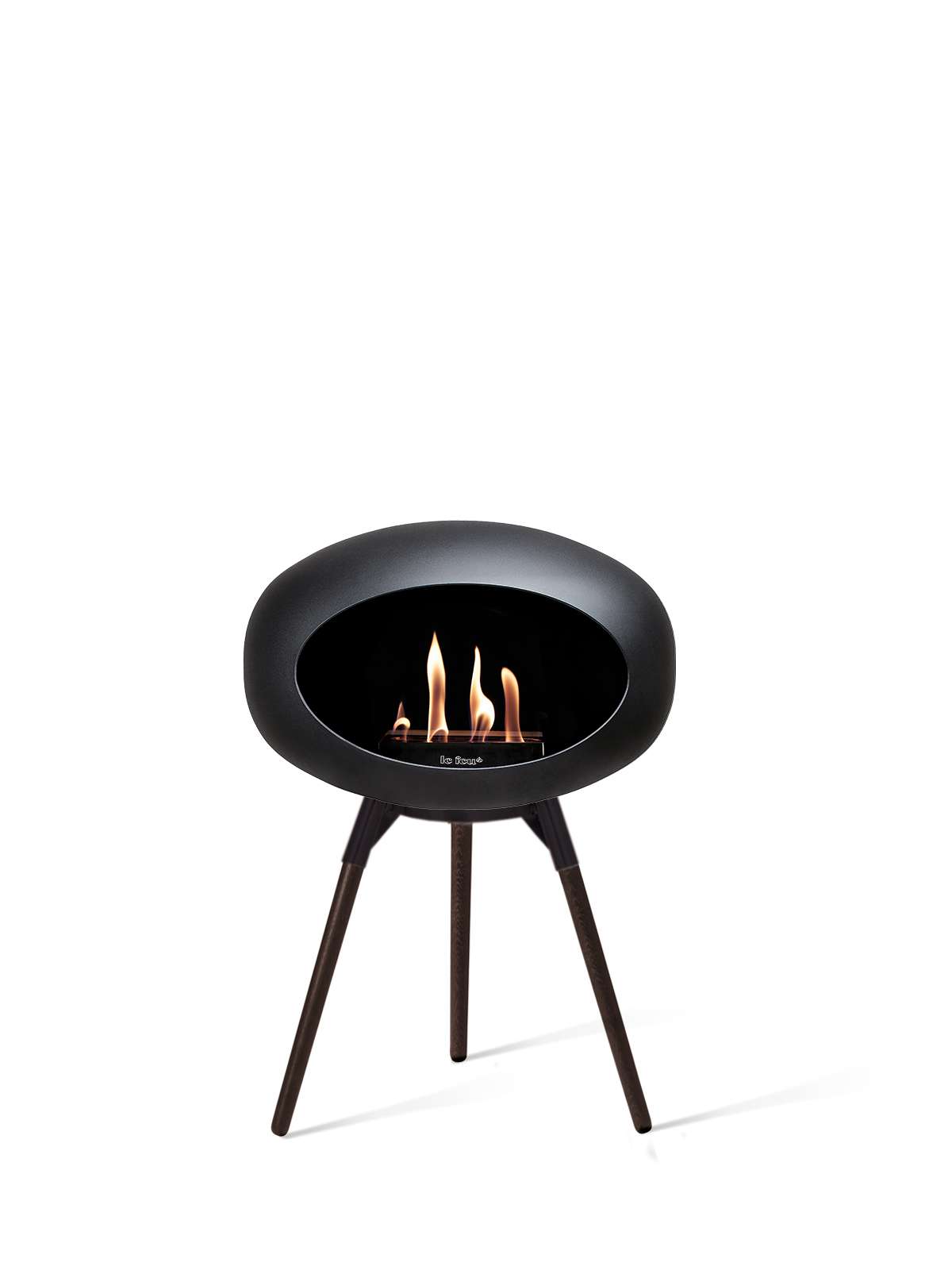 Le Feu - Dome Ground Low - Black + Black + Black + Steel - Skandi London
