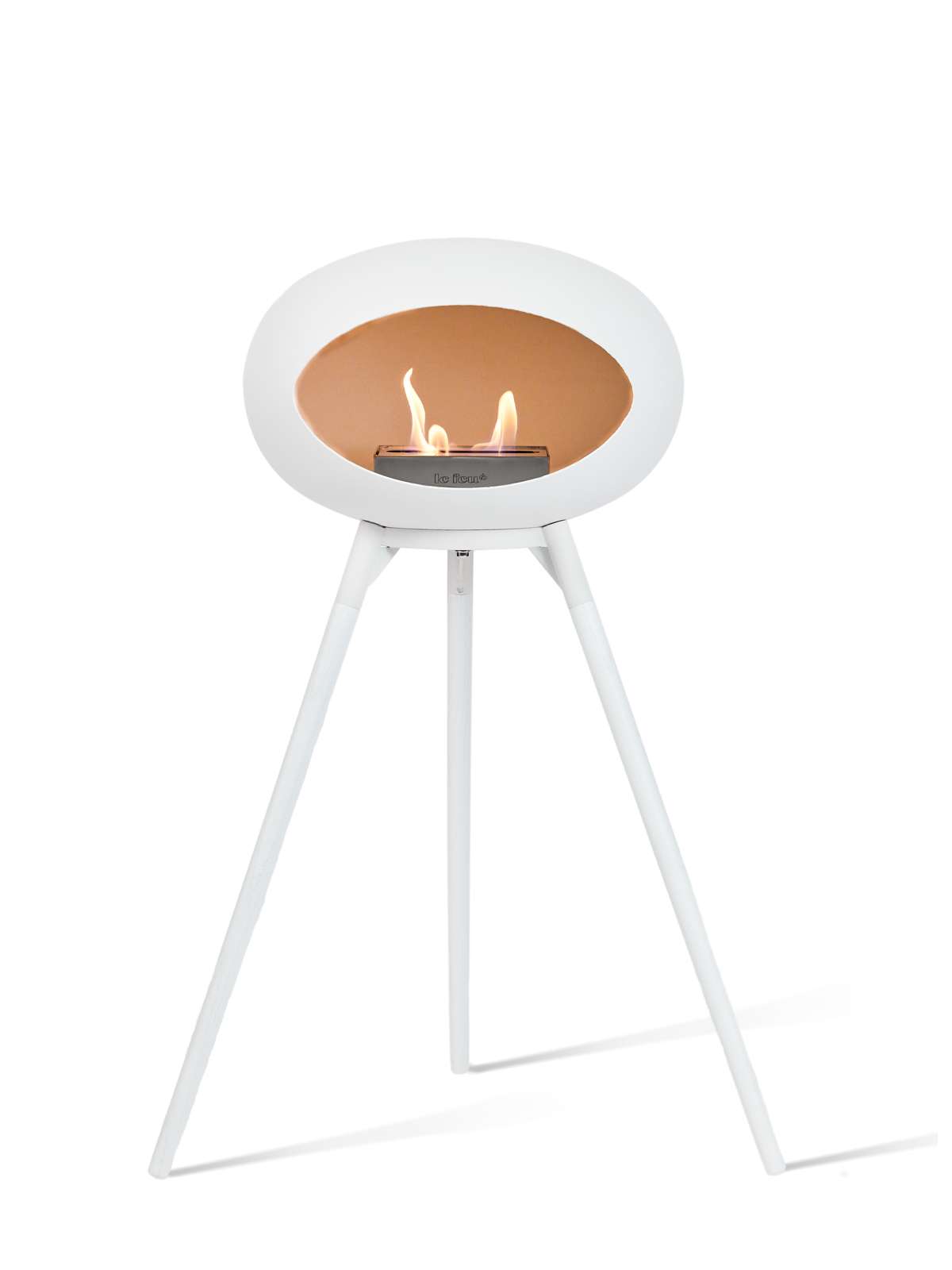 Le Feu - Dome Ground High - White + White + White + Steel - Skandi London