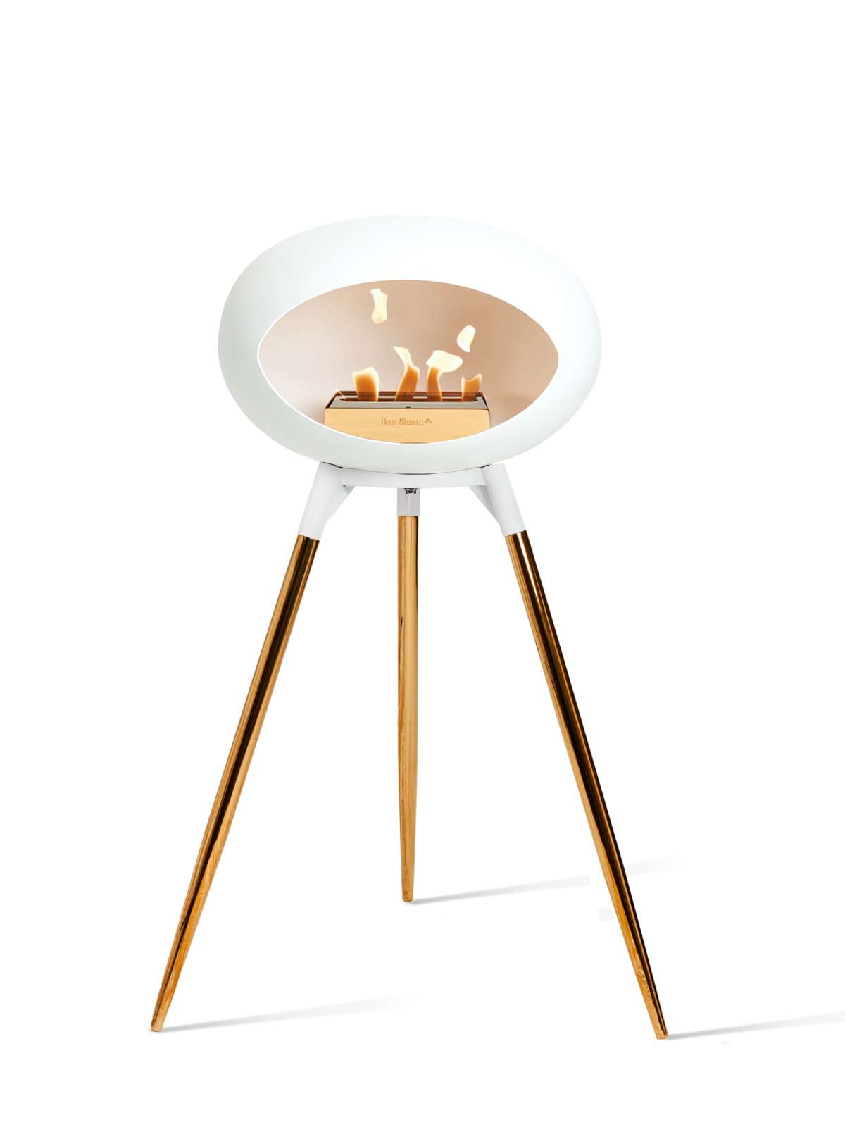 Le Feu - Dome Ground High - White + White + Rosegold + Rosegold - Skandi London