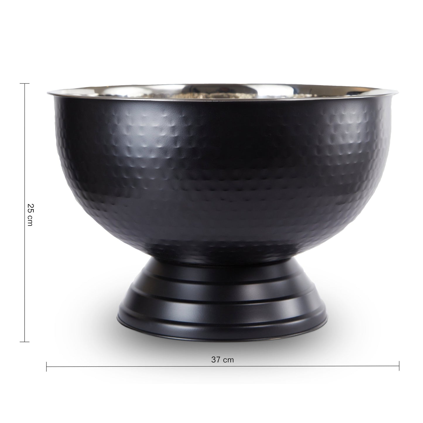 Anders Black Finish Champagne Bowl - Skandi London