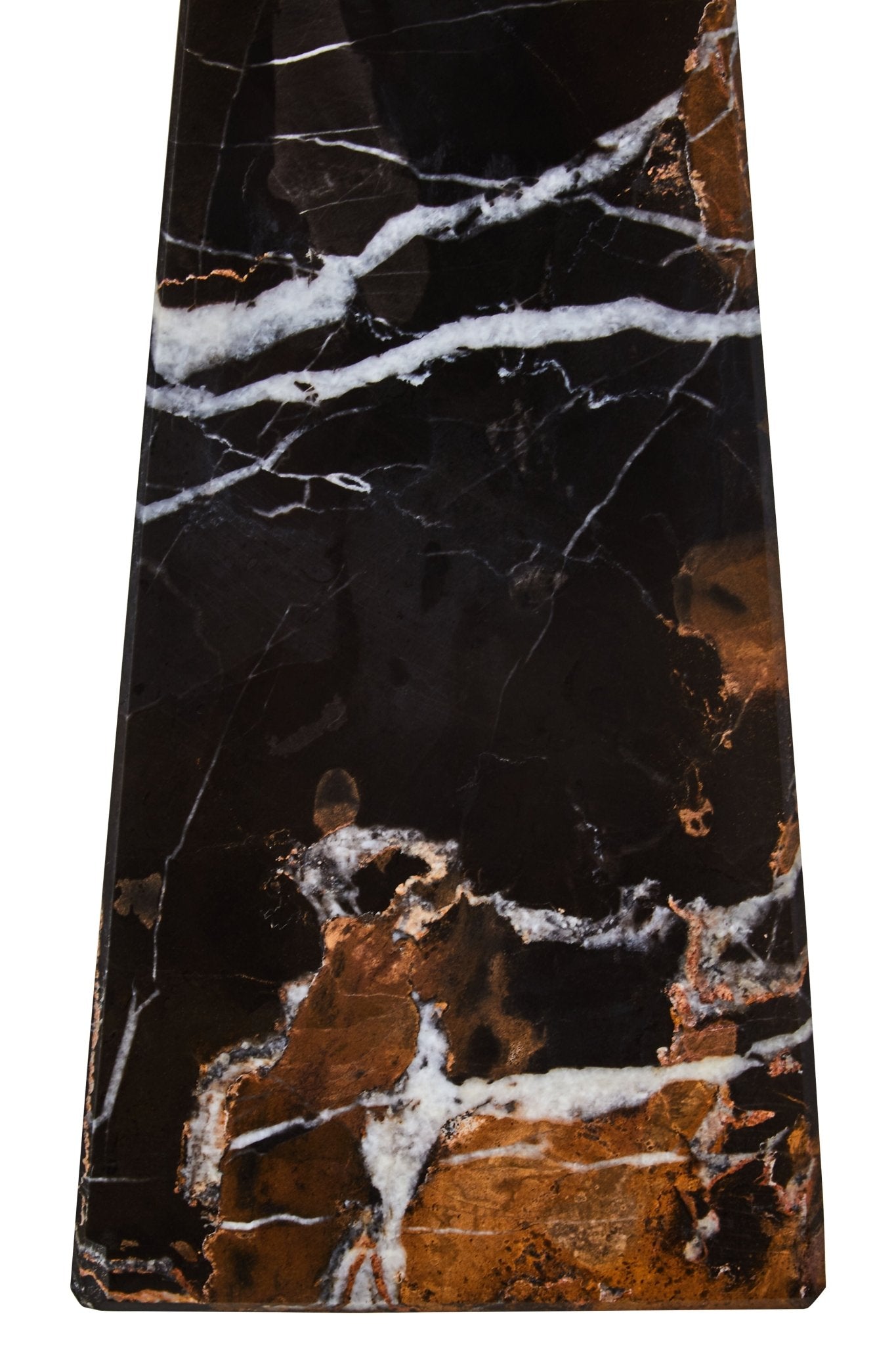 Vida Large Black Marble Obelisk - Skandi London