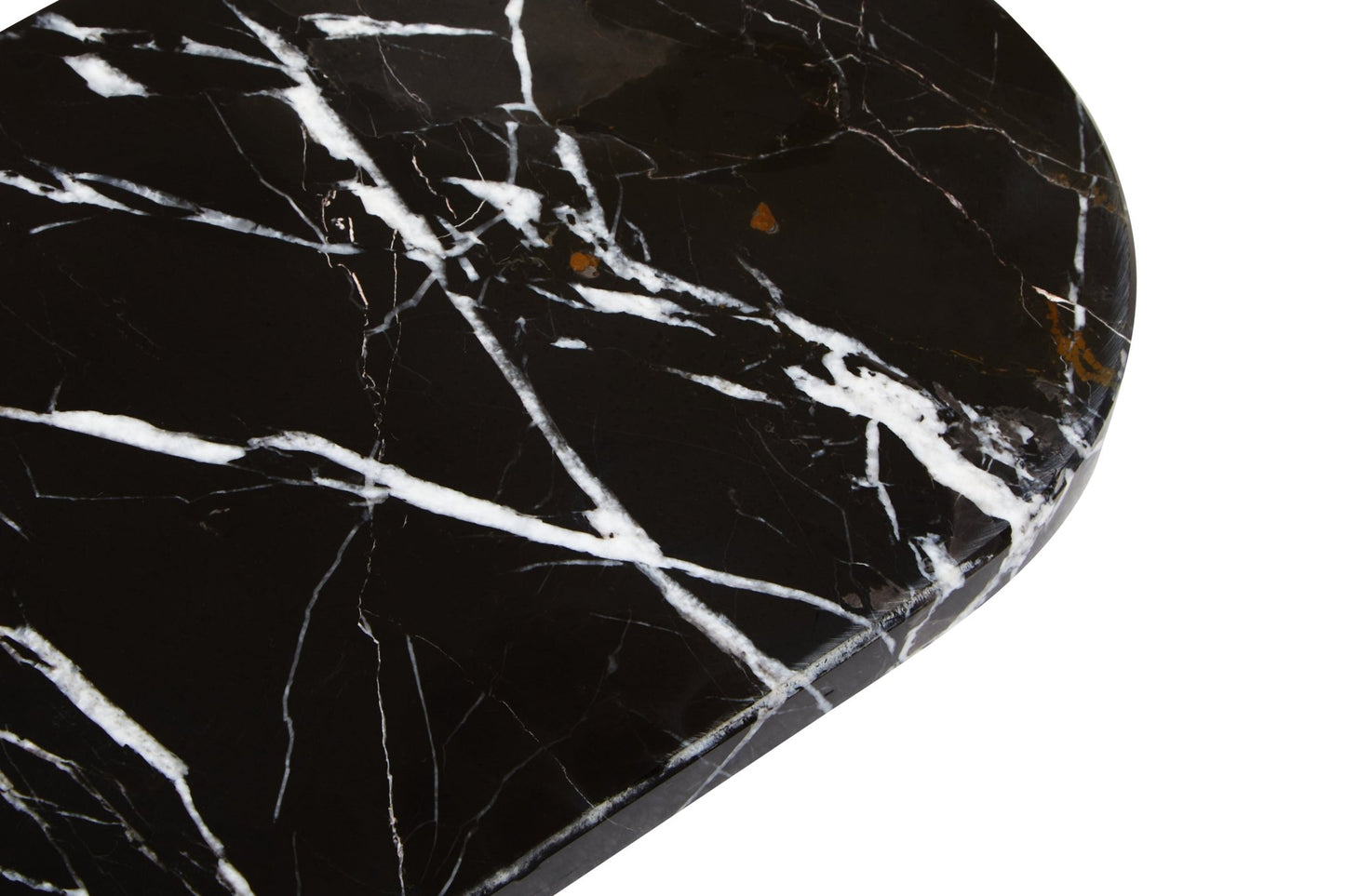 Vida Oval Black Marble Serving Board - Skandi London