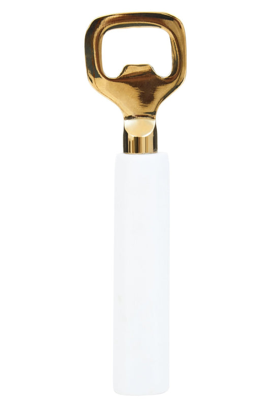 Kristy White Marble Bottle Opener - Skandi London