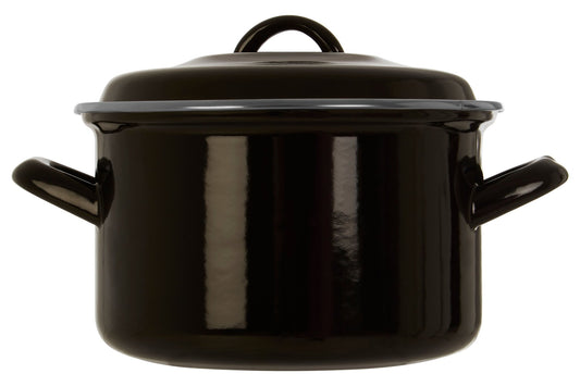 Maj Small Black Casserole Dish - Skandi London