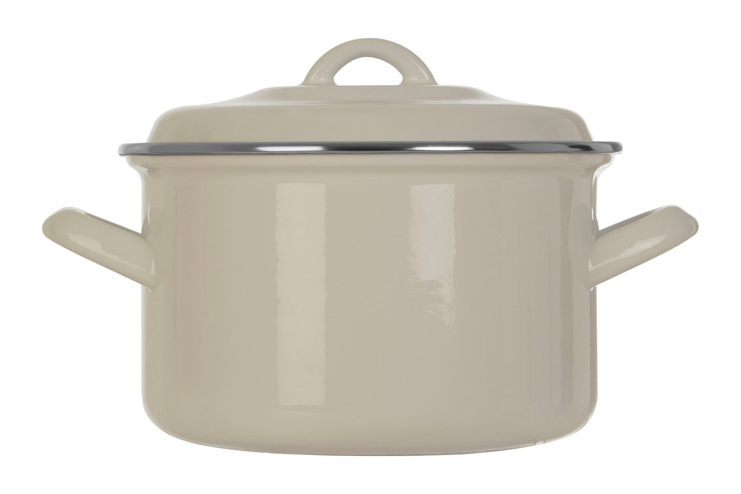 Maj Medium White Casserole Dish - Skandi London