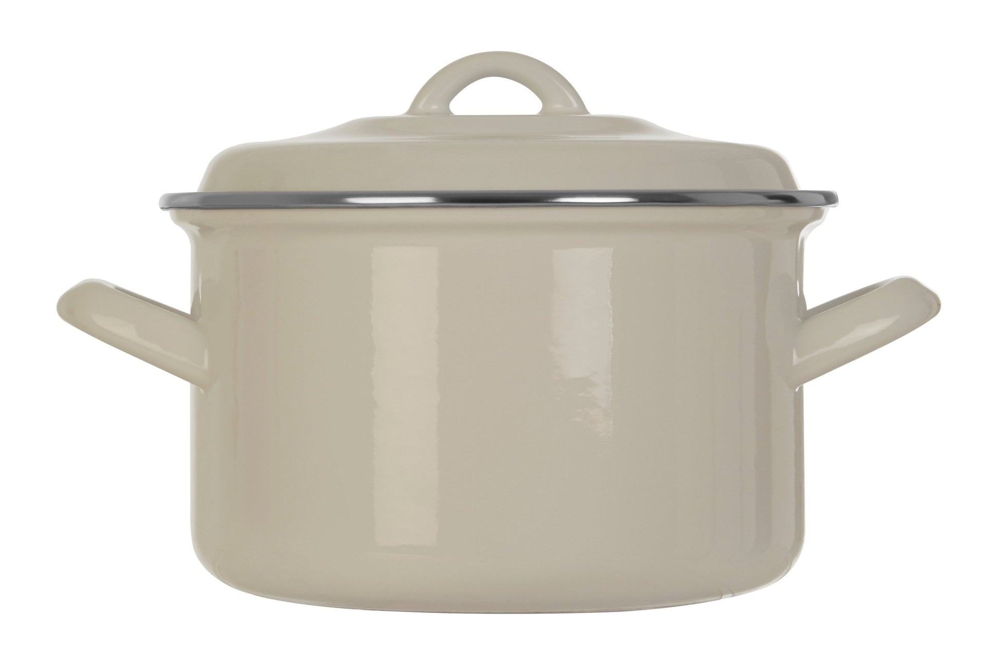 Maj Medium White Casserole Dish - Skandi London