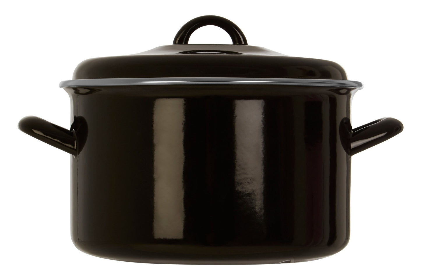Maj Large Black Casserole Dish - Skandi London