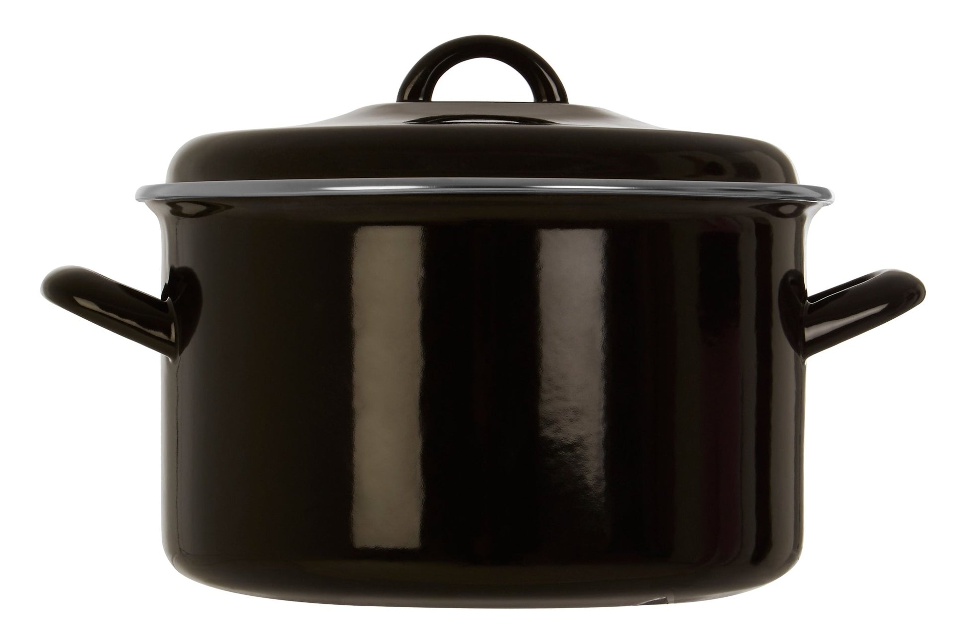 Maj Large Black Casserole Dish - Skandi London