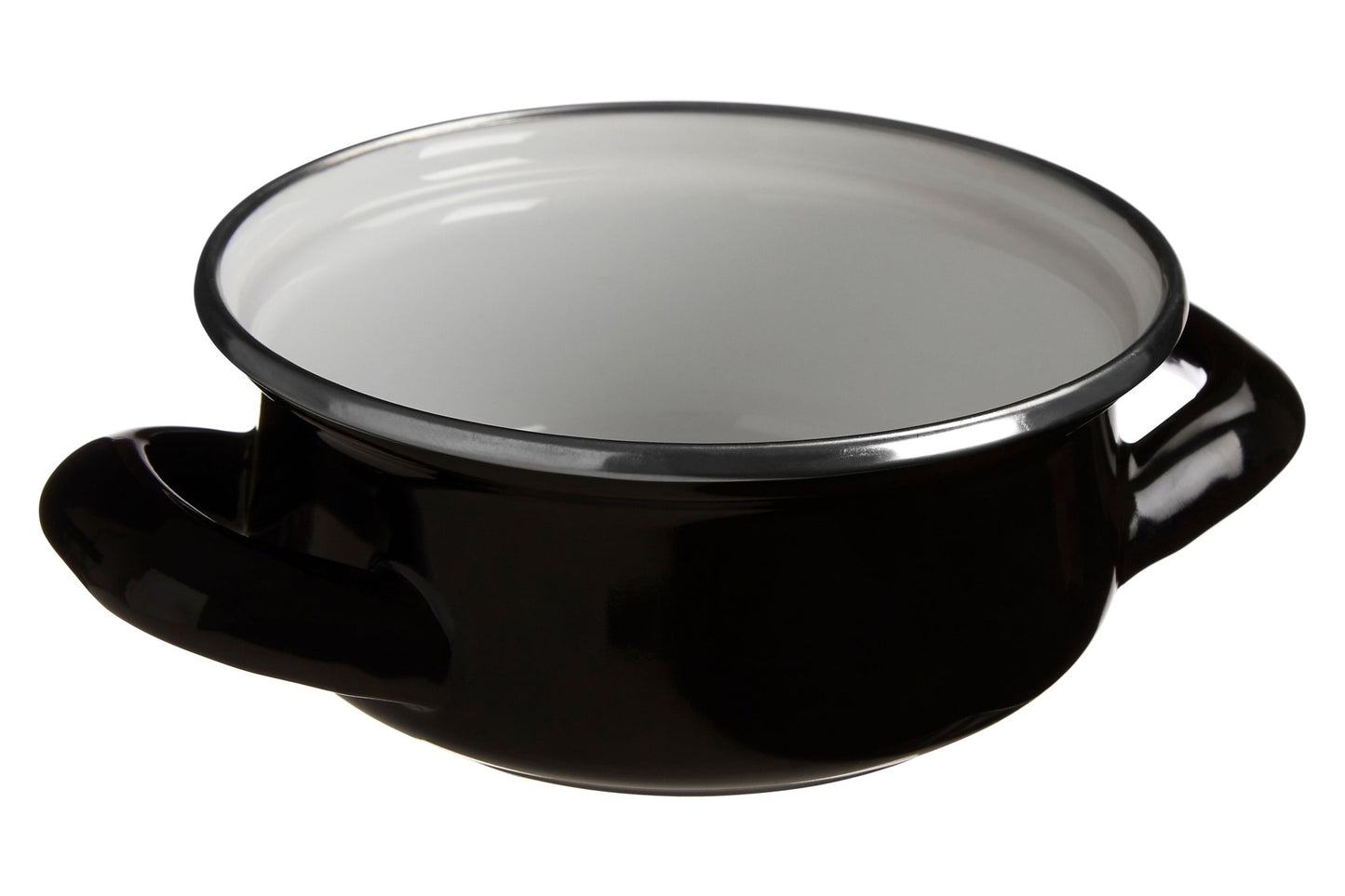 Maj Black Enamel Mini Casserole Dish - Skandi London