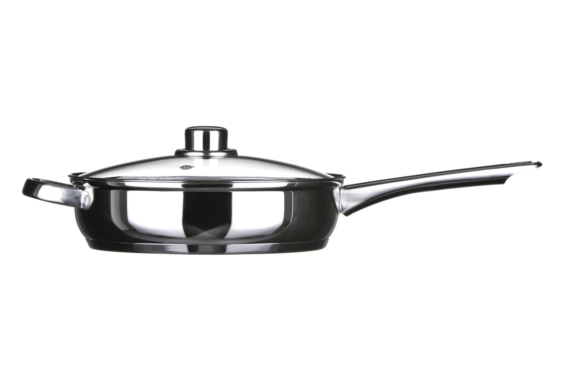 Kristian Stick Frypan With Glass Lid - Skandi London
