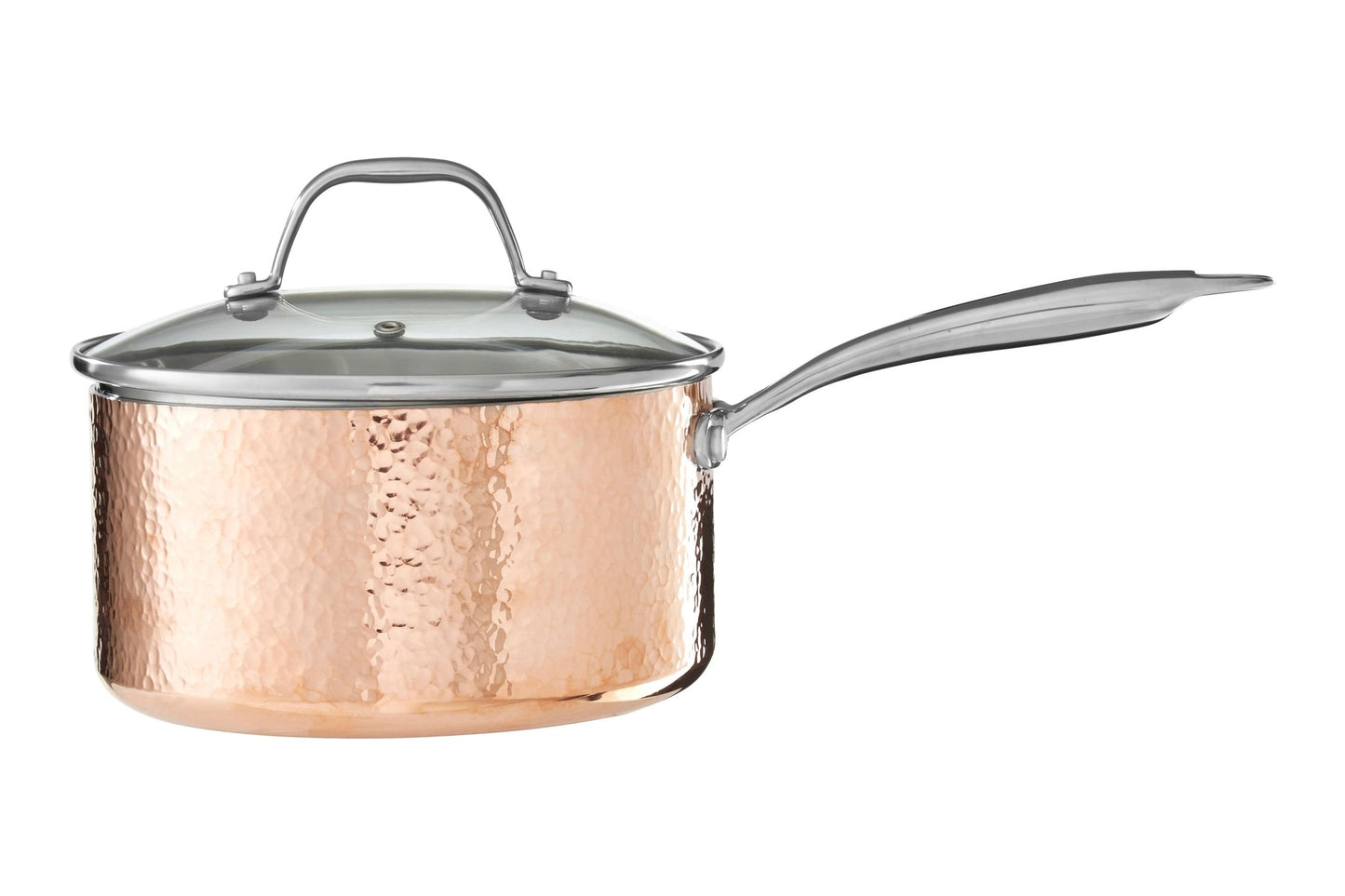 Karin Large Hammered Saucepan - Skandi London
