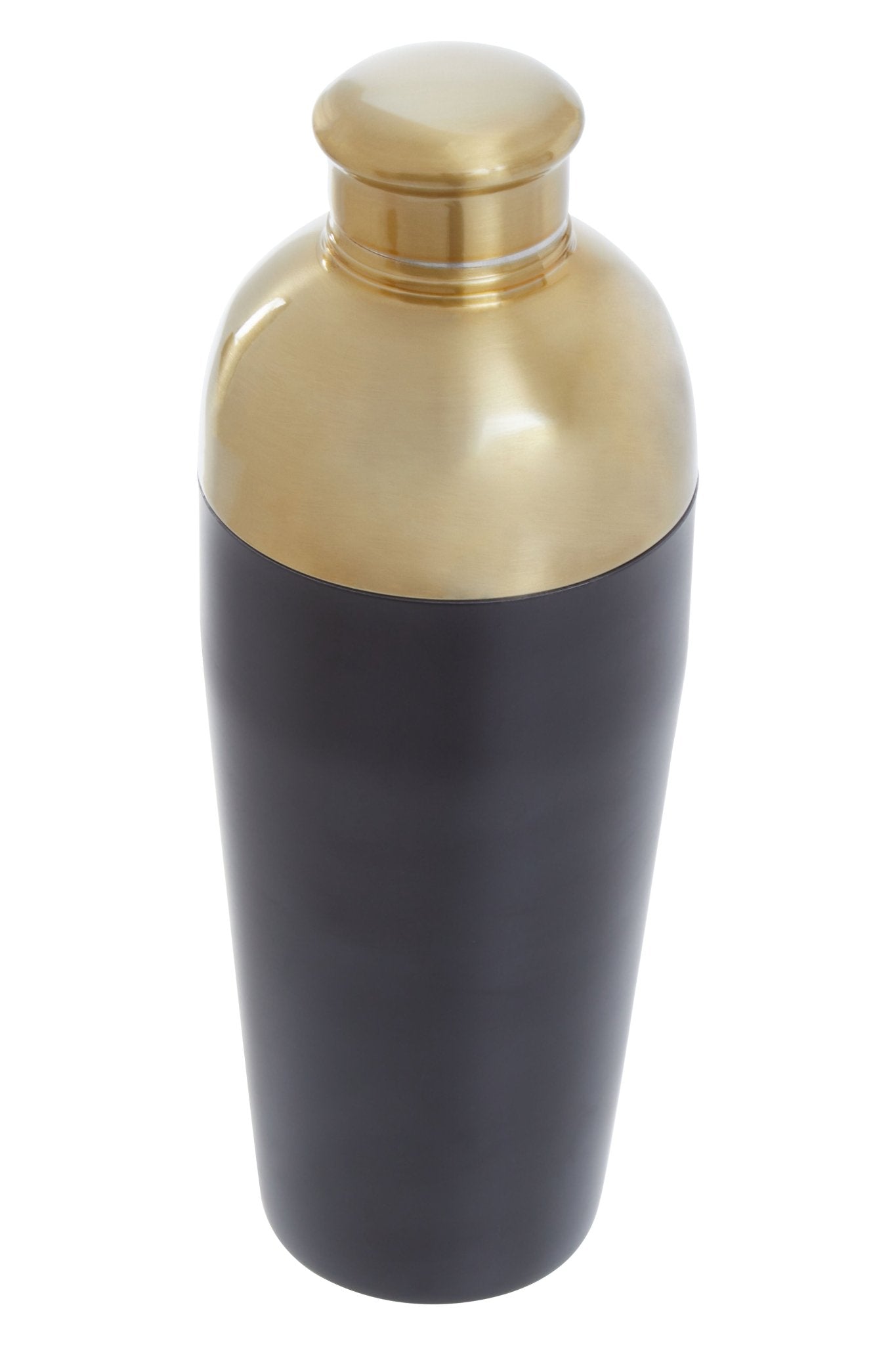 Kelda Gold Finish And Black Cocktail Shaker - Skandi London