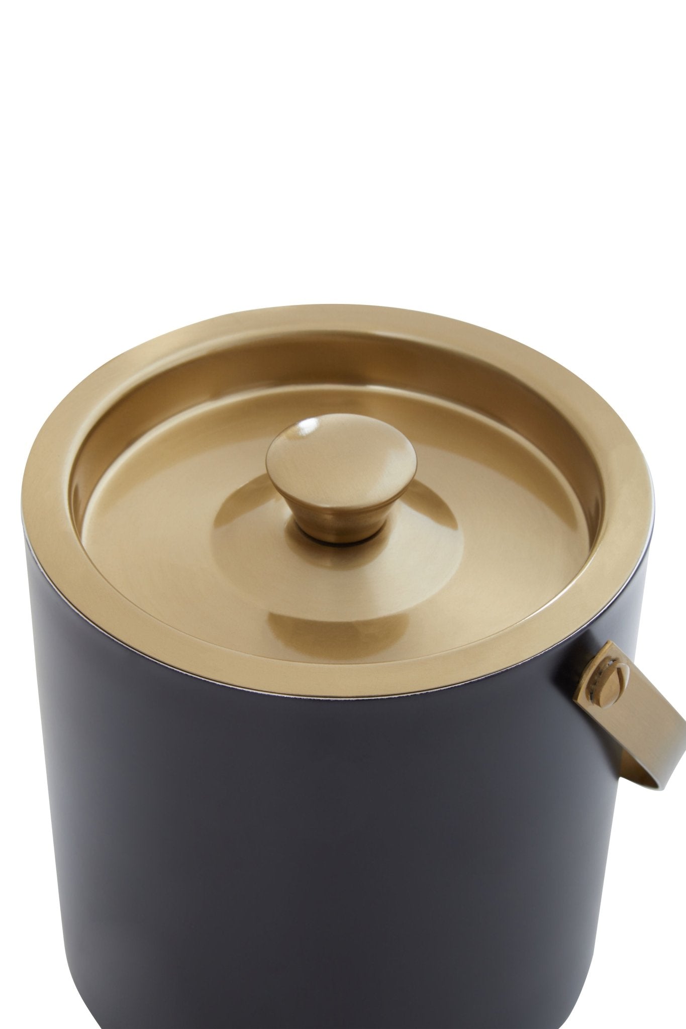 Kelda Black And Gold Finish Ice Bucket - Skandi London
