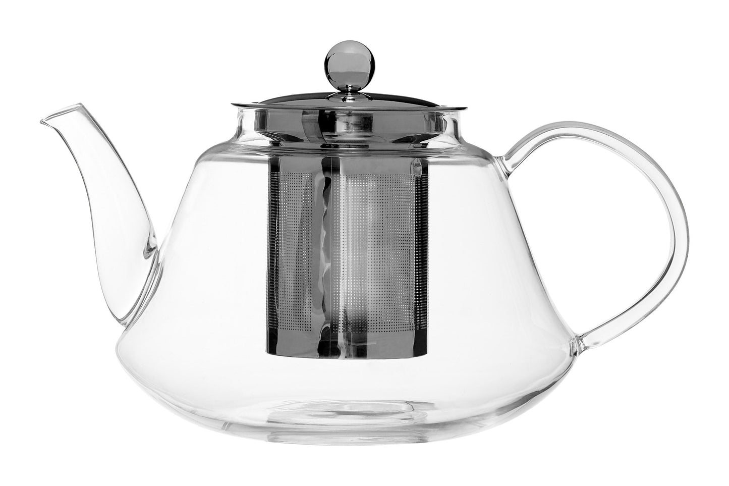 Frey Borosilicate Curved 1200ml Teapot - Skandi London