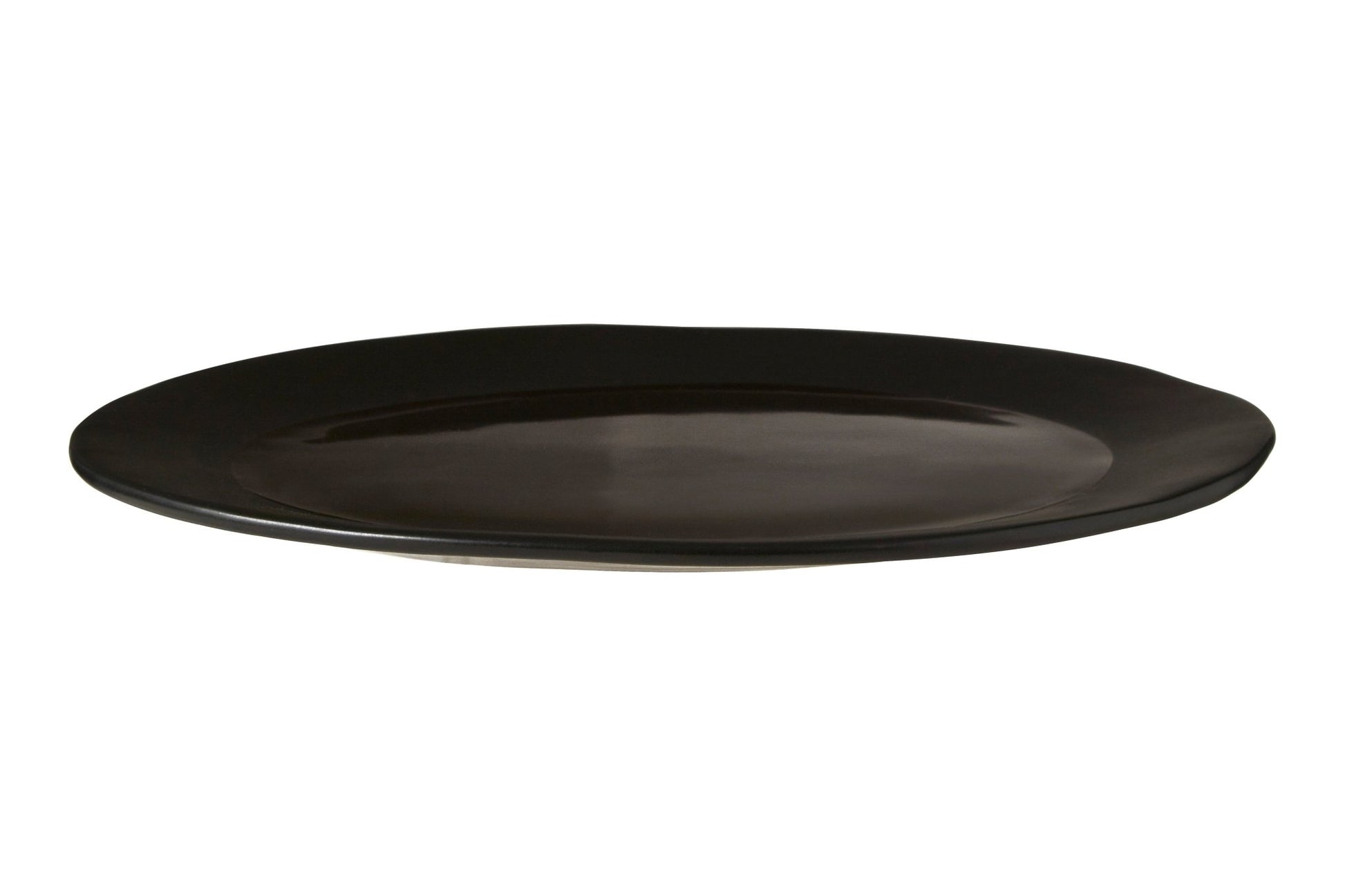 Goran Black Pizza Plate - Skandi London