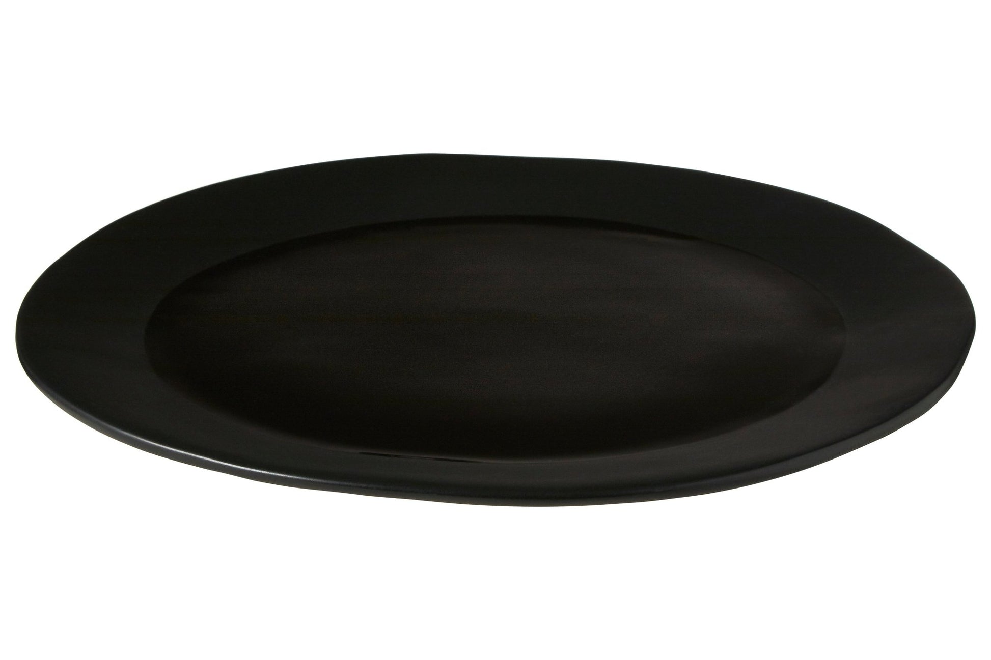 Goran Black Pizza Plate - Skandi London