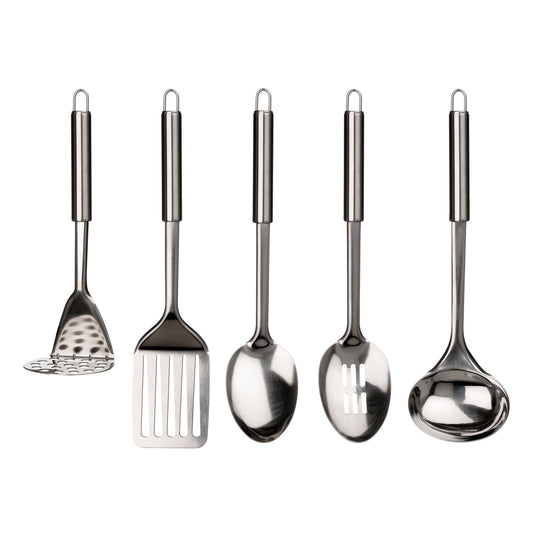 Birger 5pc Stainless Steel Kitchen Tool Set - Skandi London